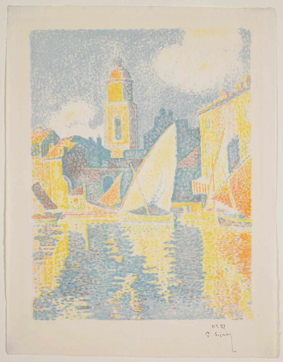 Port St. Tropez autorstwa Paul Signac