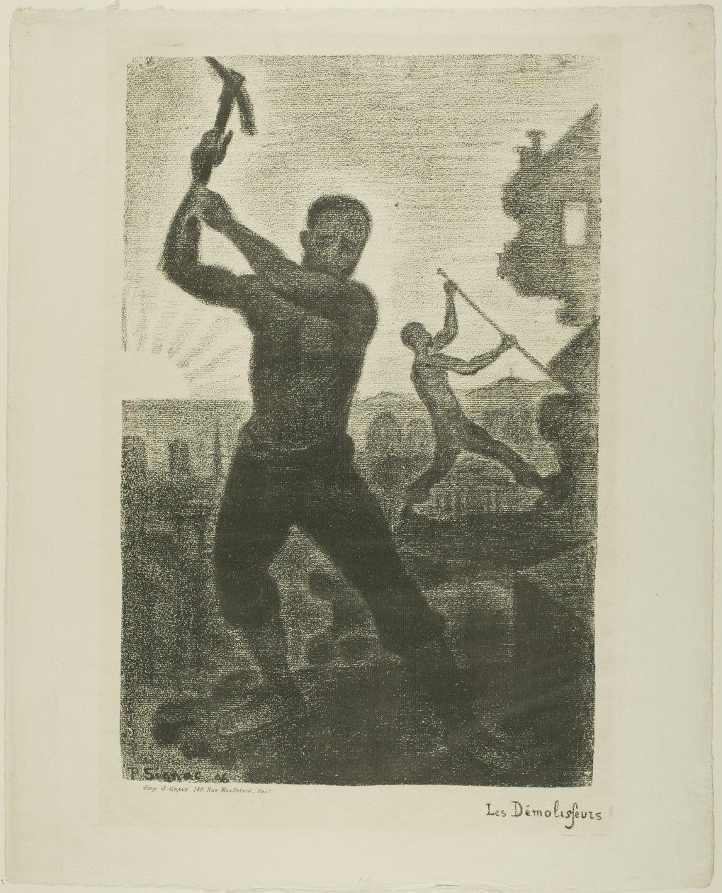 Niszczyciele autorstwa Paul Signac