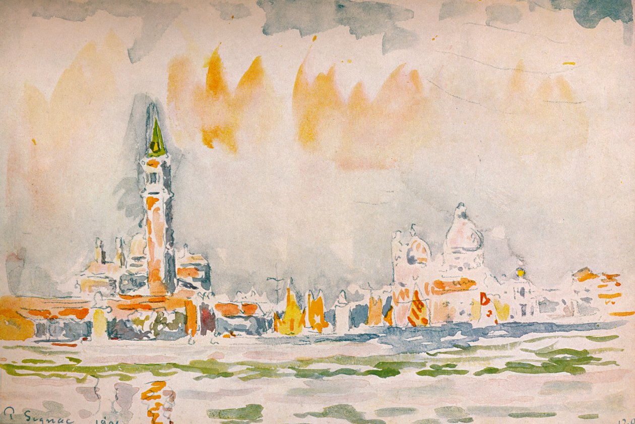 Wenecja, 1906 autorstwa Paul Signac