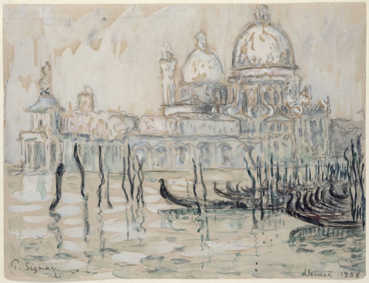 Wenecja, 1908. autorstwa Paul Signac