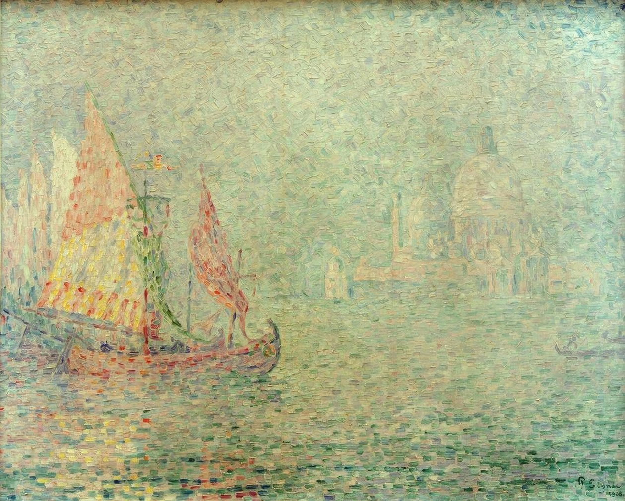 Wenecja, mgła autorstwa Paul Signac