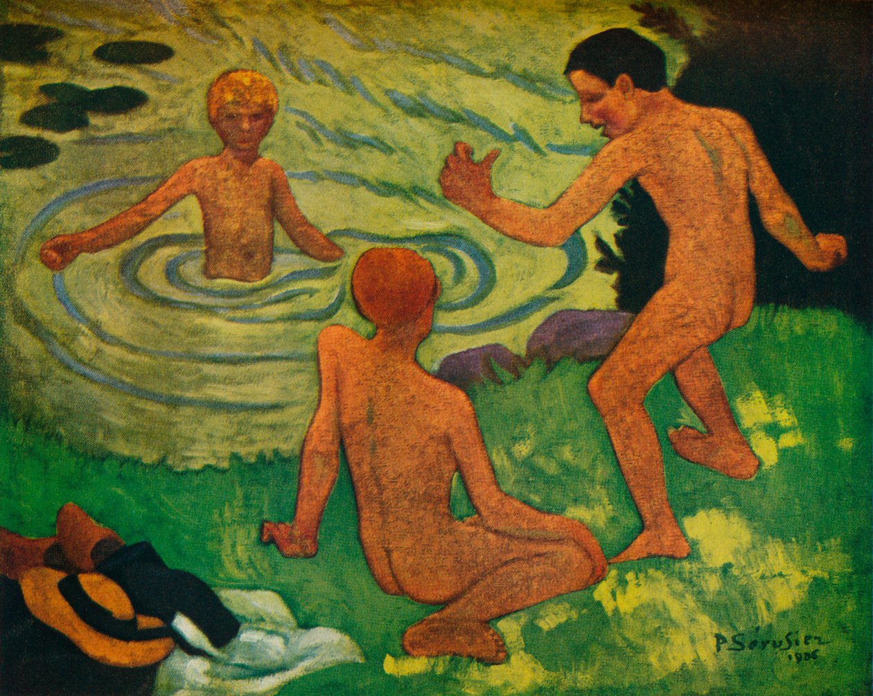 Kąpiel chłopców, 1906 autorstwa Paul Sérusier