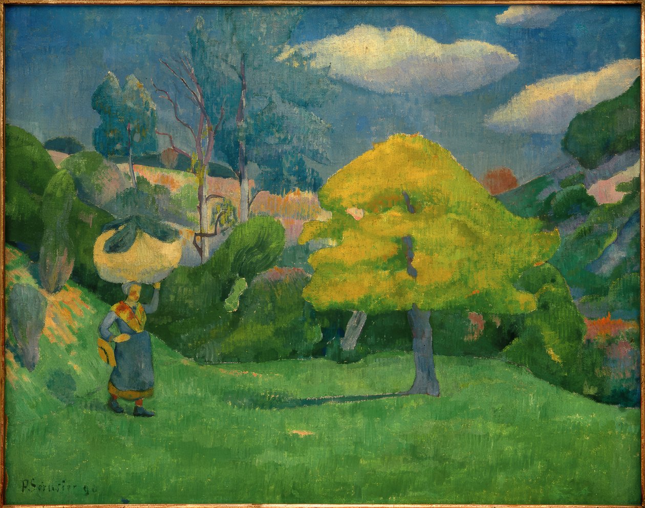 Breton schodzi do pralni autorstwa Paul Sérusier