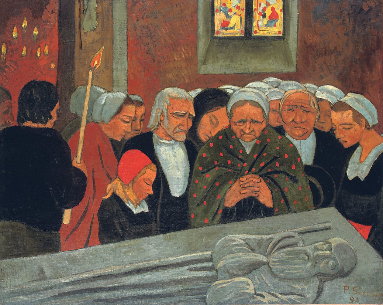 Nabożeństwo do świętego Herbota lub przebaczenia; Nabożeństwo do świętego Herbota autorstwa Paul Sérusier