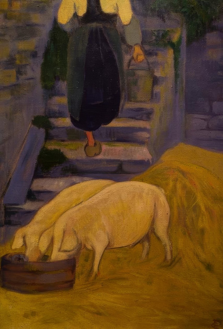 Świnie autorstwa Paul Sérusier