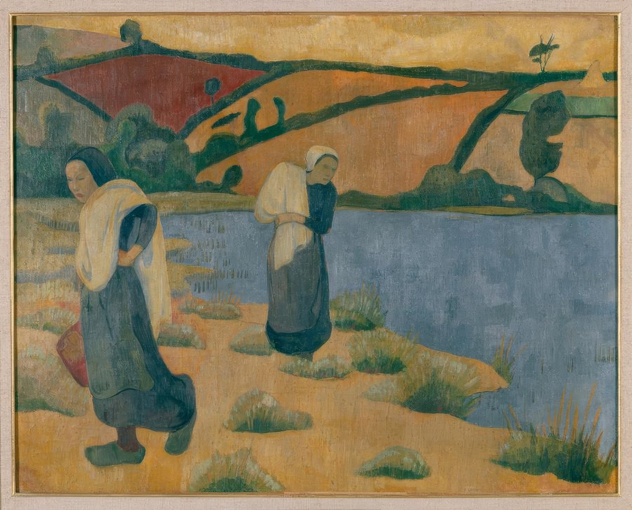 Laveuses w Laïta, niedaleko Le Pouldu autorstwa Paul Sérusier