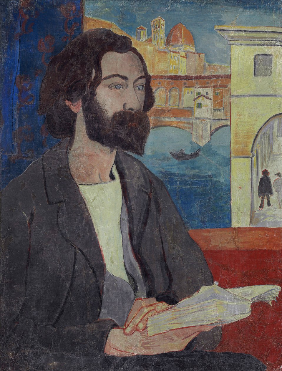 Portret Emile Bernard we Florencji, 1893 autorstwa Paul Sérusier