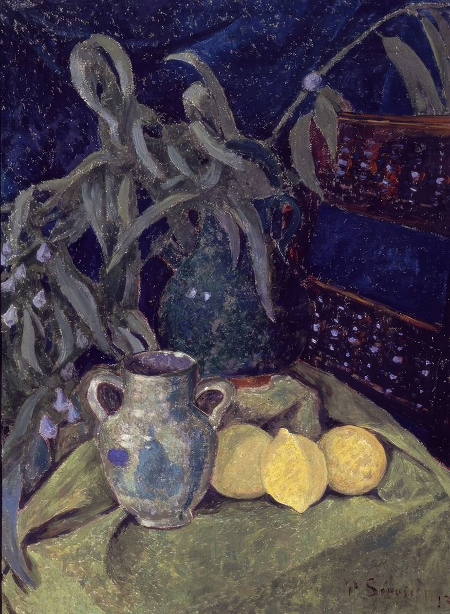 SYMFONIA ZIELONA - XIX WIEK - OLEJ / PŁÓTNO - 81 X 60 CM autorstwa Paul Sérusier