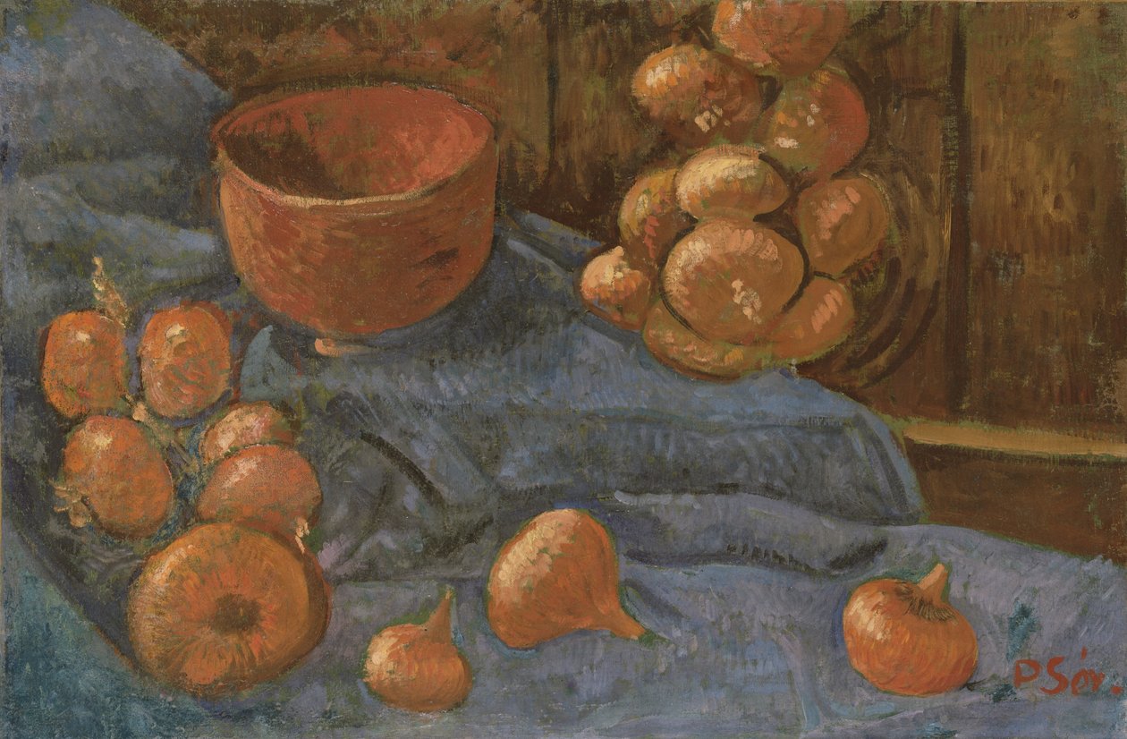 Martwa natura z cebulą, ok. 1896 autorstwa Paul Sérusier