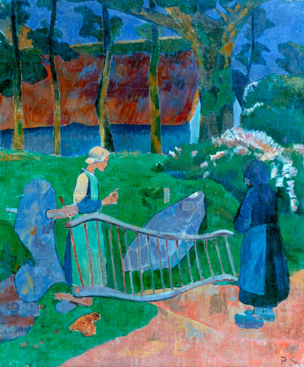 Brama Kwiecista, 1889. autorstwa Paul Sérusier