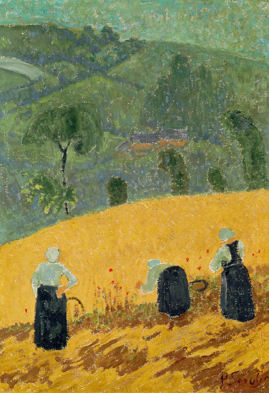 Żniwa autorstwa Paul Sérusier