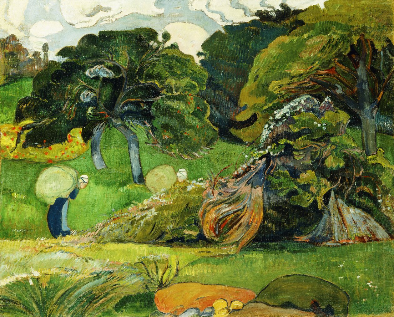 Dwie Praczki; Dwie Praczki, ok. 1930 r. 1892 autorstwa Paul Sérusier