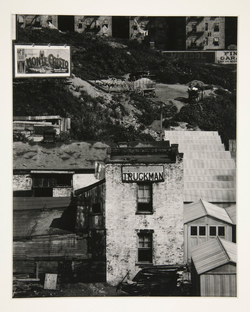 Truckman autorstwa Paul Strand