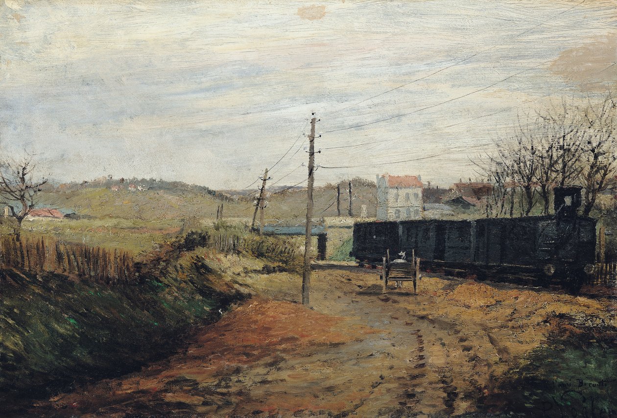 Stacja w Argenteuil autorstwa Paul Vogler