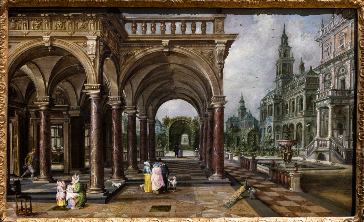 Architektura i ogród autorstwa Paul Vredeman de Vries