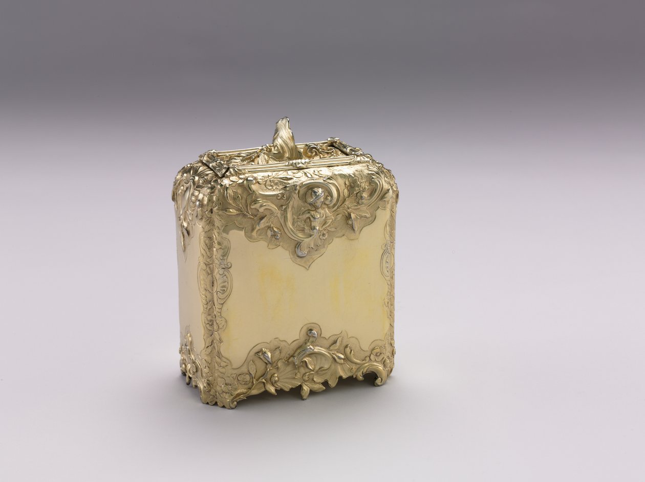 Pojemnik na herbatę, 1741-1742 autorstwa Paul de Lamerie