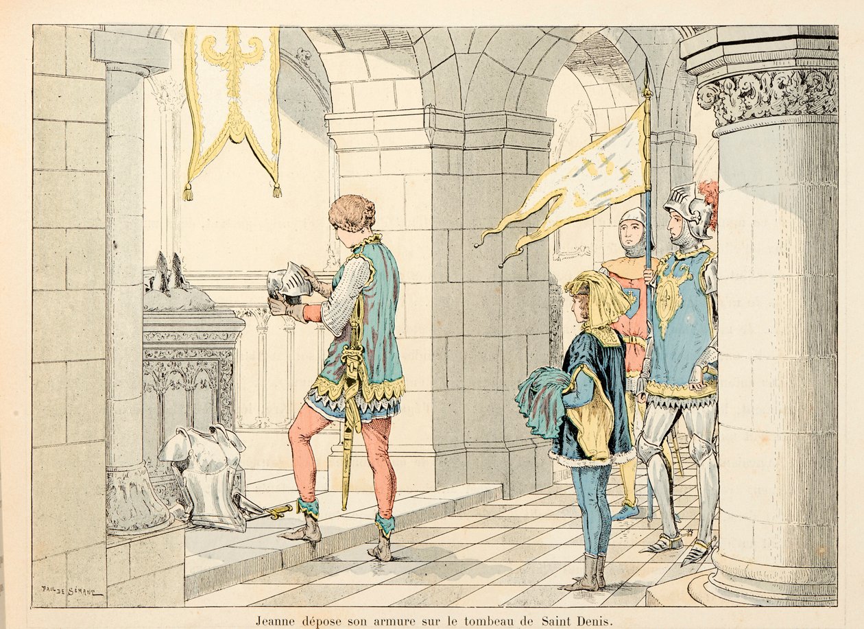 Ilustracja zaczerpnięta z książki Theodore Cahu „Joan d