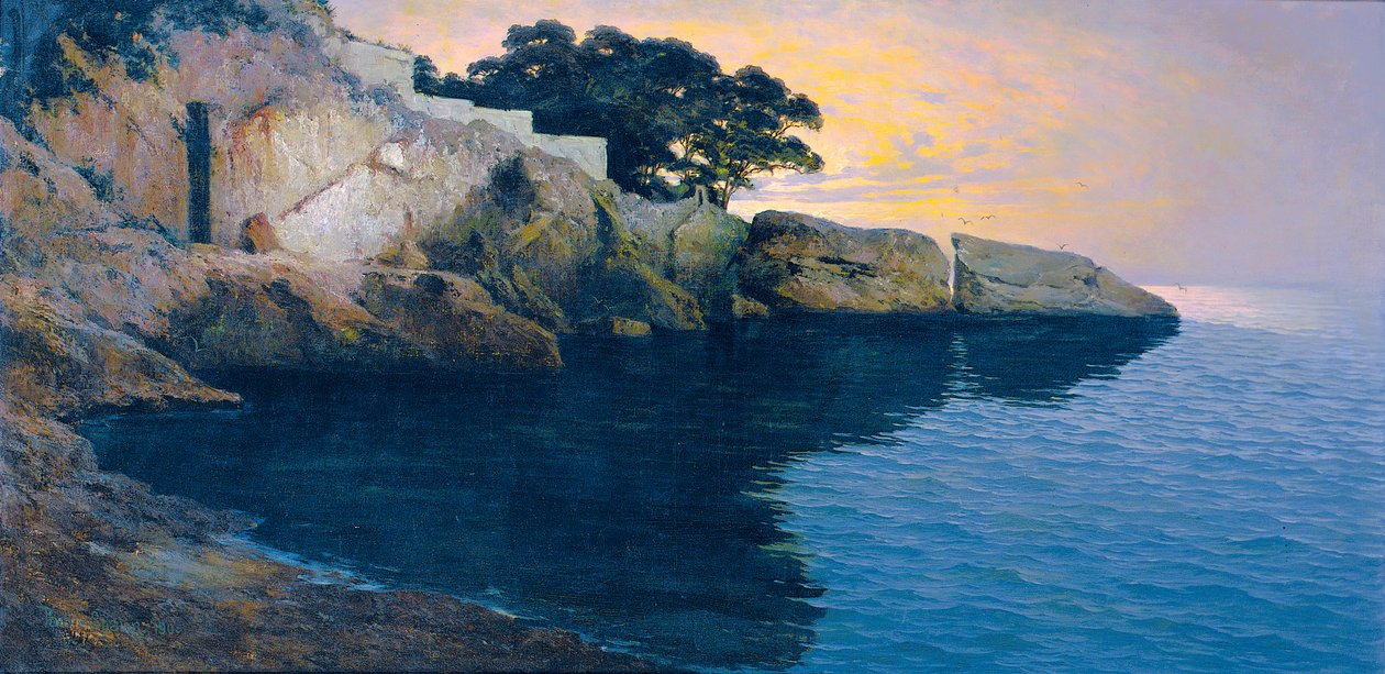 Wybrzeże Dubrownika autorstwa Paul von Spaun