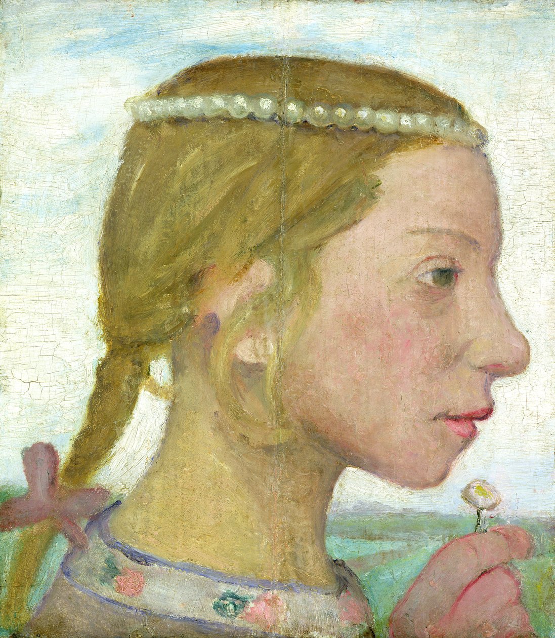 Młoda dziewczyna autorstwa Paula Modersohn Becker