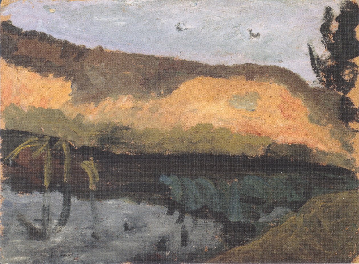 Piasek węglowy autorstwa Paula Modersohn Becker