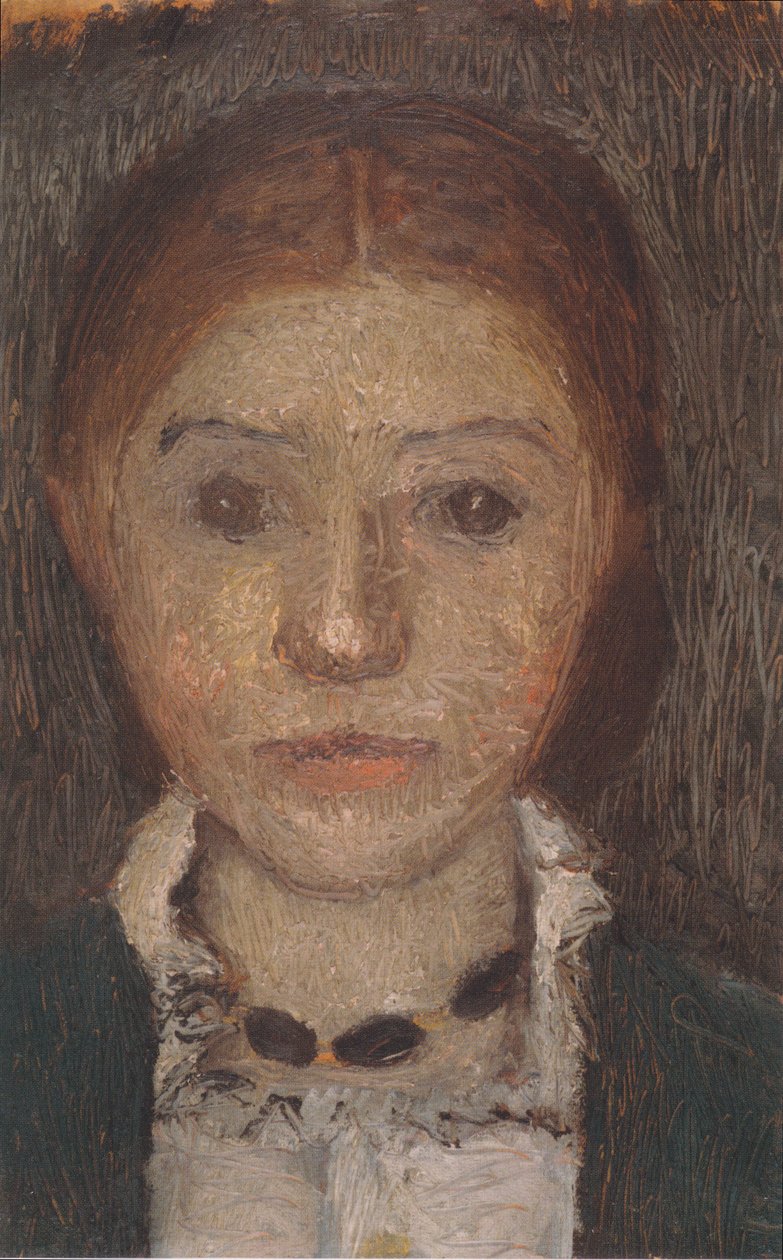 Autoportret z łańcuszkiem autorstwa Paula Modersohn Becker