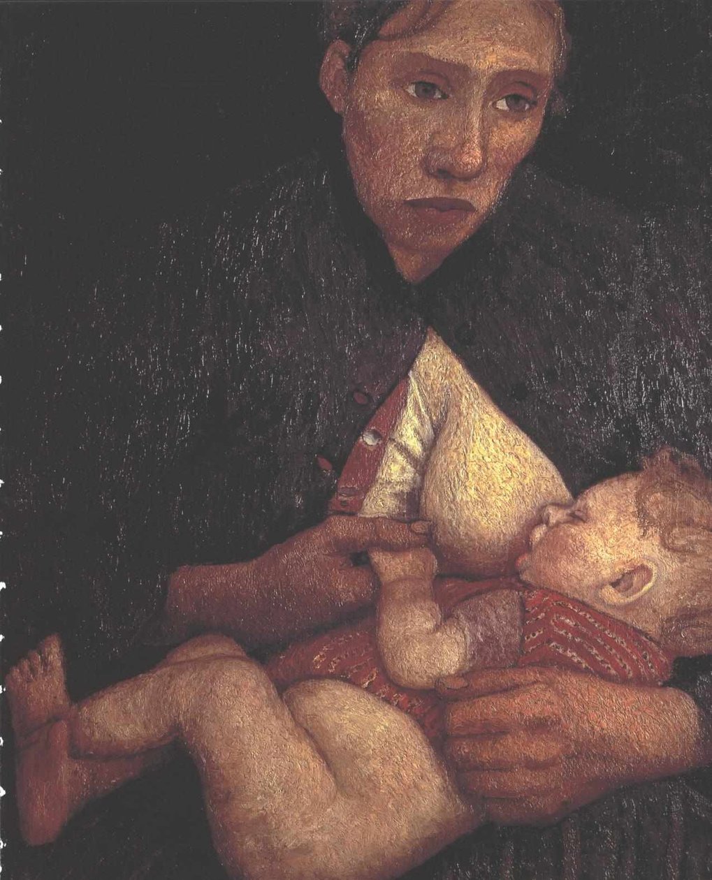 Matka karmiąca autorstwa Paula Modersohn Becker