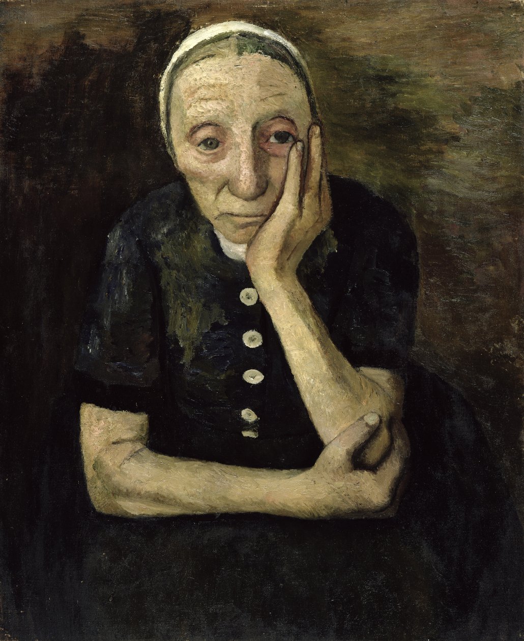 Stary rolnik, 1903 autorstwa Paula Modersohn Becker