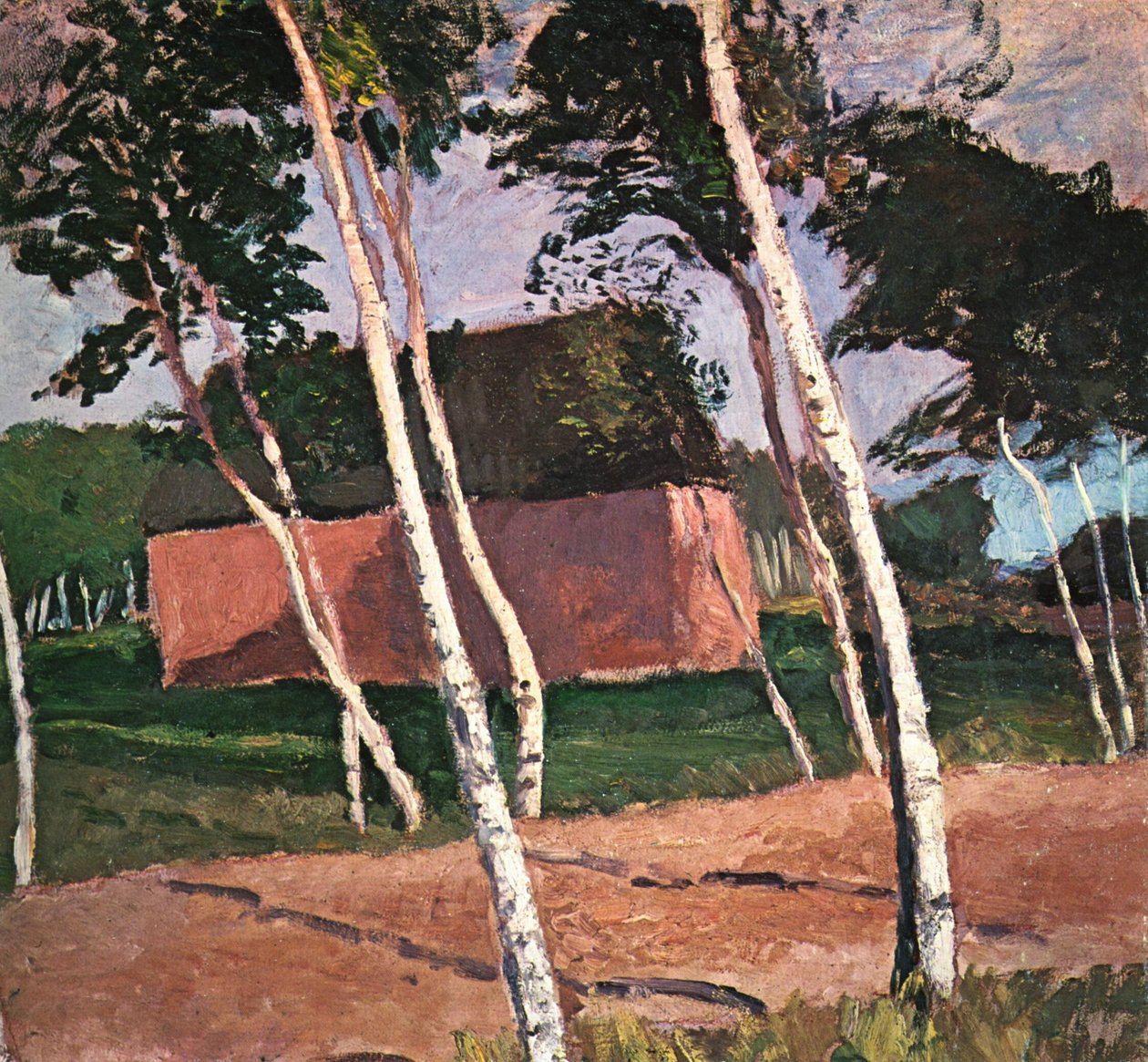 Krajobraz Worpsweder autorstwa Paula Modersohn Becker