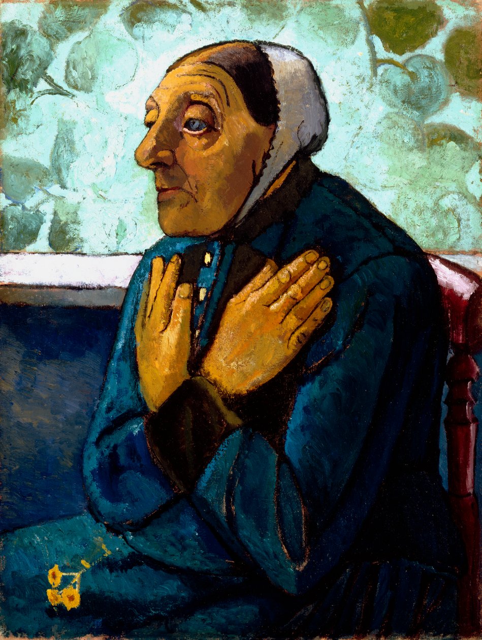 Stara wieśniaczka, ok. 1905 r. autorstwa Paula Modersohn Becker
