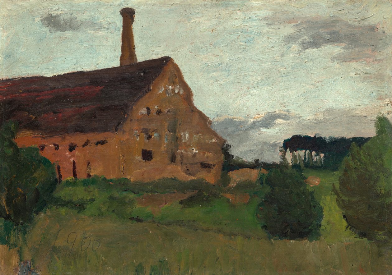 Stara Fabryka autorstwa Paula Modersohn-Becker