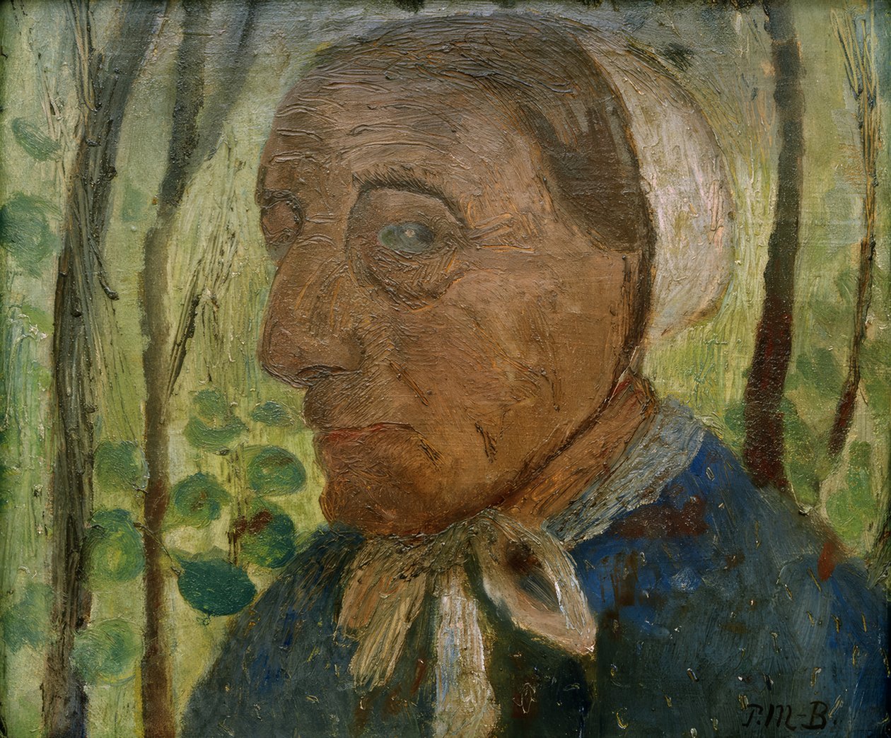 Stara wieśniaczka autorstwa Paula Modersohn Becker