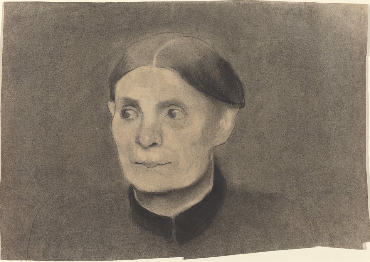 Portret kobiety autorstwa Paula Modersohn-Becker