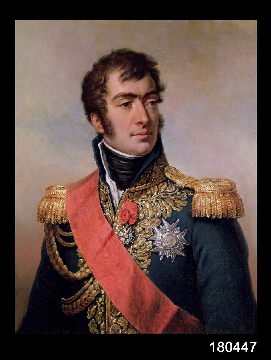Auguste Frederic Louis Viesse de Marmont (1774-1852), książę Ragusy i marszałek Francji autorstwa Paulin Jean Baptiste Guerin