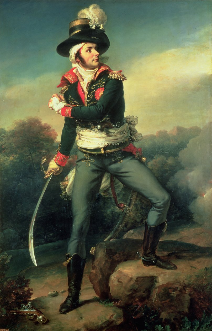 Francois Athanese Charette de Contrie (1763-96) 1819 autorstwa Paulin Jean Baptiste Guerin