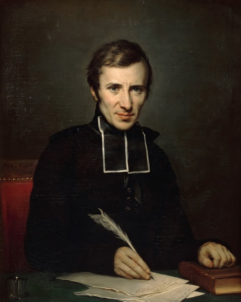 Hugues-Felicite Robert de Lamennais 1782-1854 autorstwa Paulin Guérin