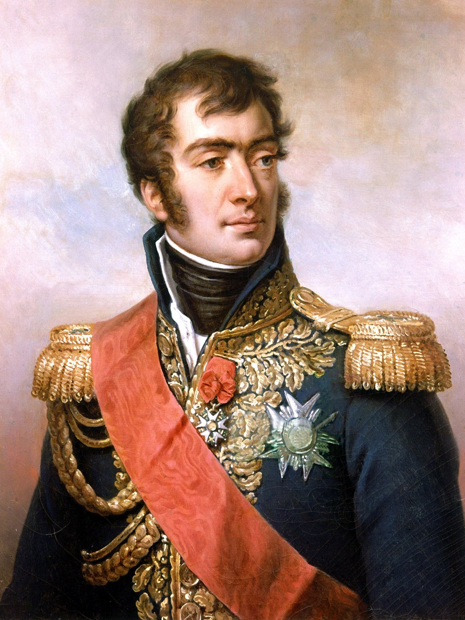 Auguste Frederic Louis Viesse de Marmont autorstwa Paulin Jean Baptiste Guerin