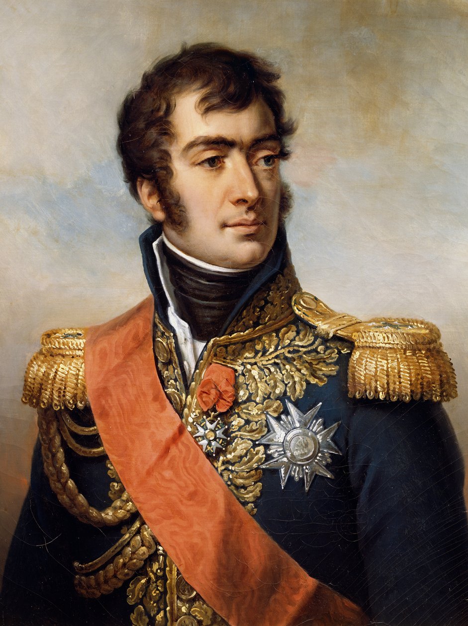 Portret Auguste Frederic Louis Viesse de Marmont autorstwa Paulin Jean Baptiste Guerin