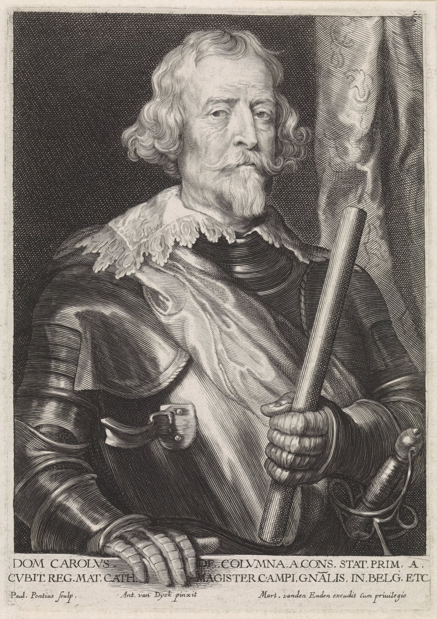 Portret Carlosa Coloma autorstwa Paulus Pontius