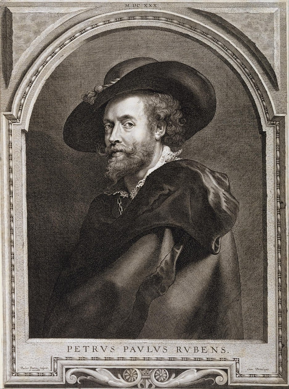 Portret Petera Paula Rubensa autorstwa Paulus Pontius