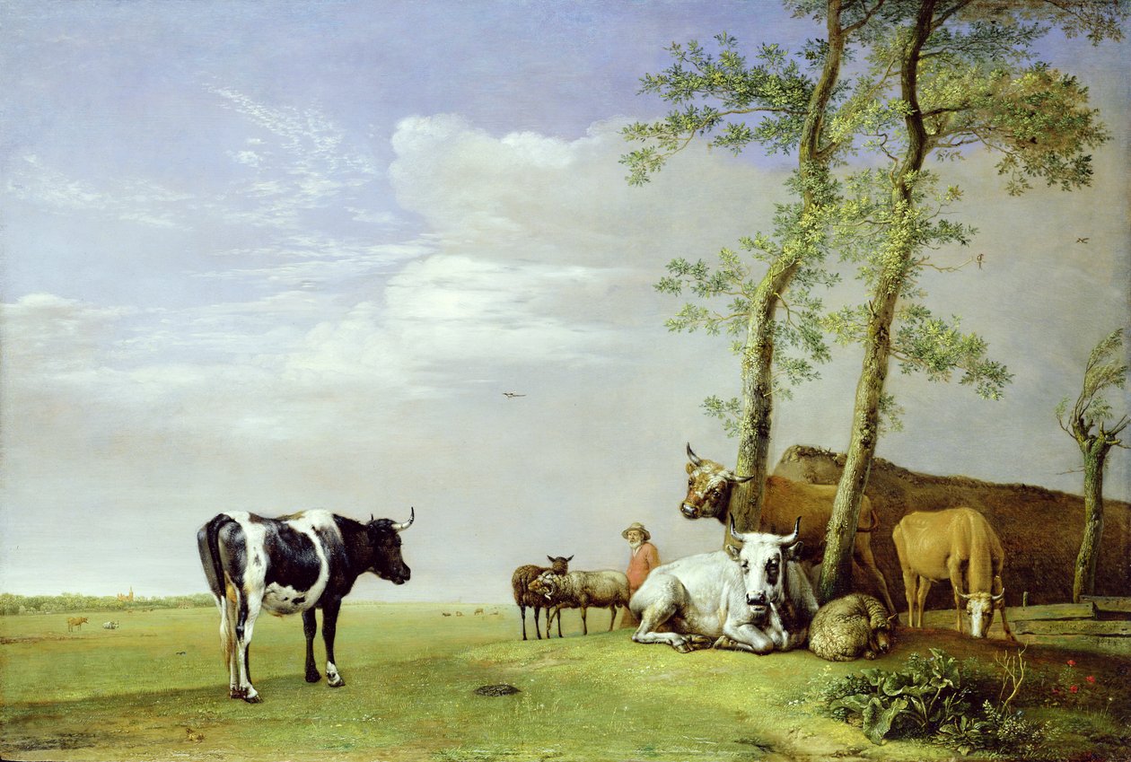 Rodak ze swoim stadem, 1648 autorstwa Paulus Potter