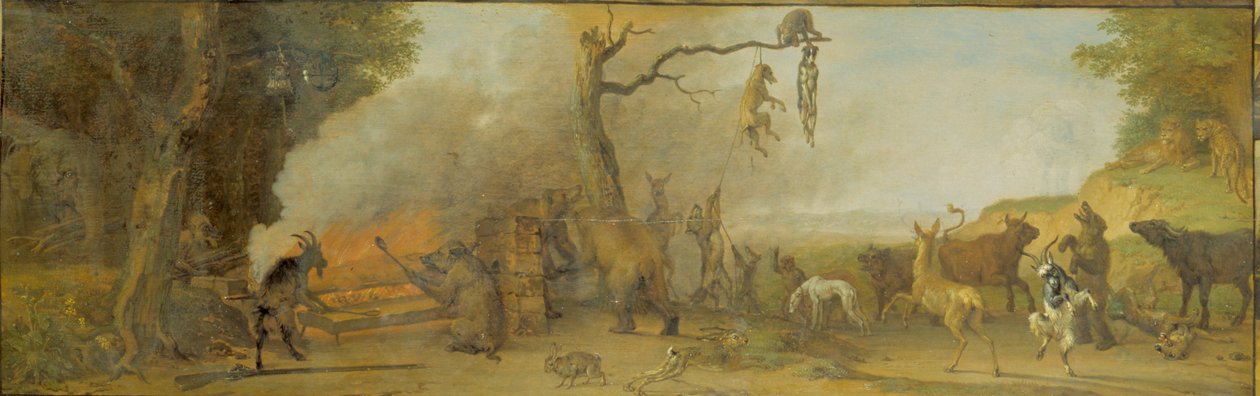 Kara Łowcy autorstwa Paulus Potter