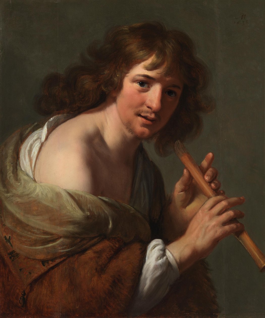 flecista autorstwa Paulus Moreelse