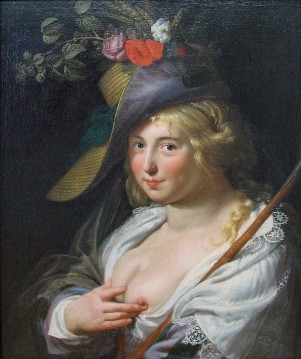 Blond pasterka autorstwa Paulus Moreelse