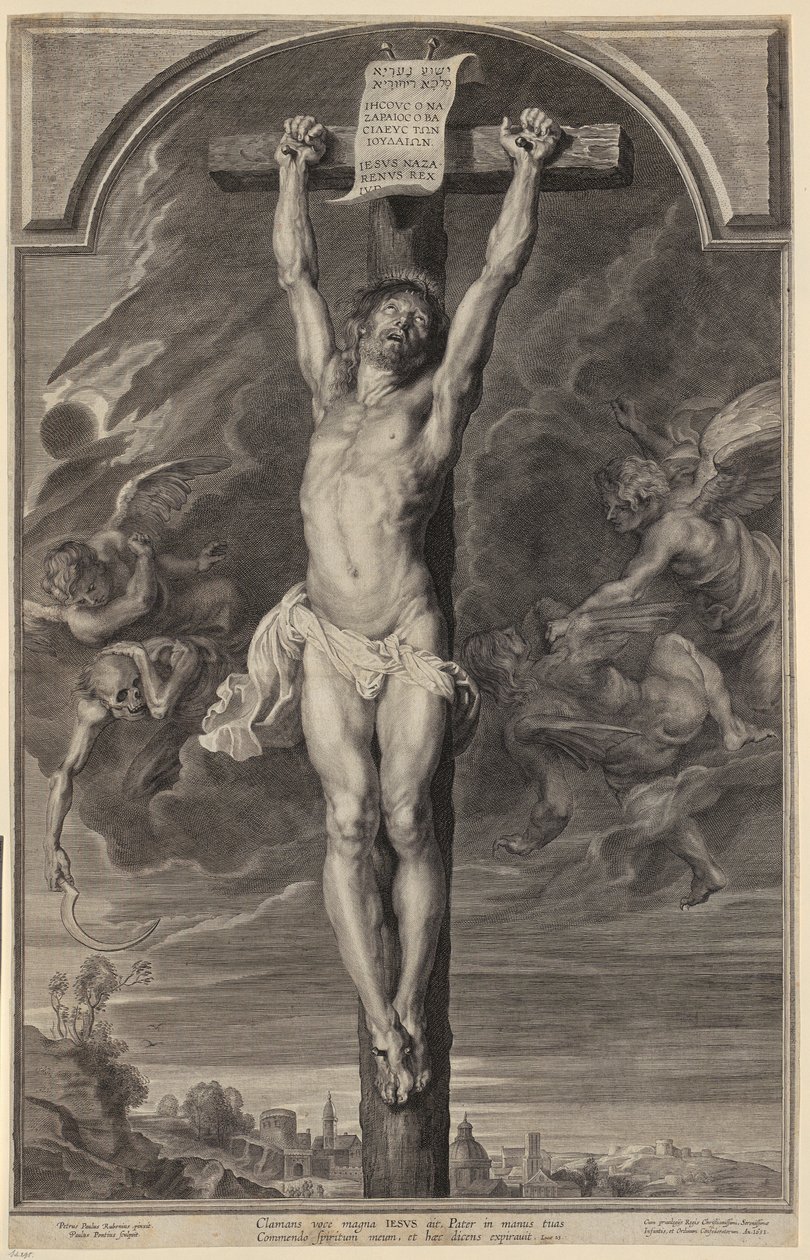 Chrystus na krzyżu autorstwa Paulus Pontius