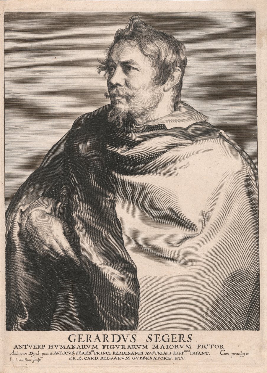 Gerardus Segers autorstwa Paulus Pontius