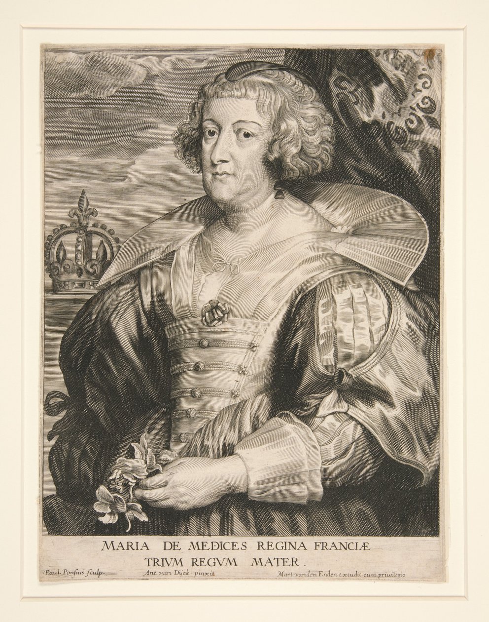 Maria Medycejska autorstwa Paulus Pontius