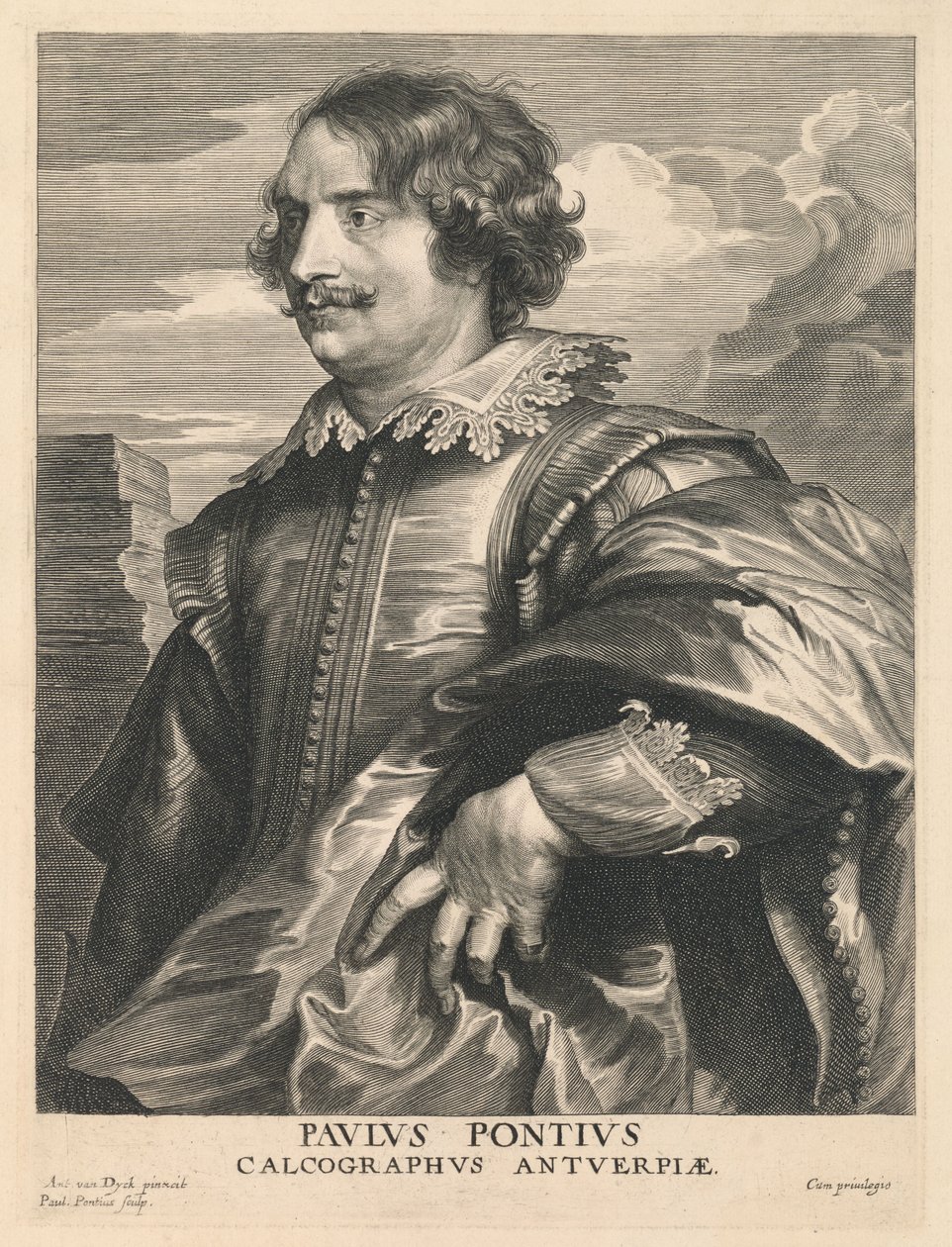 Paulus Pontius, rytownik z Antwerpii autorstwa Paulus Pontius
