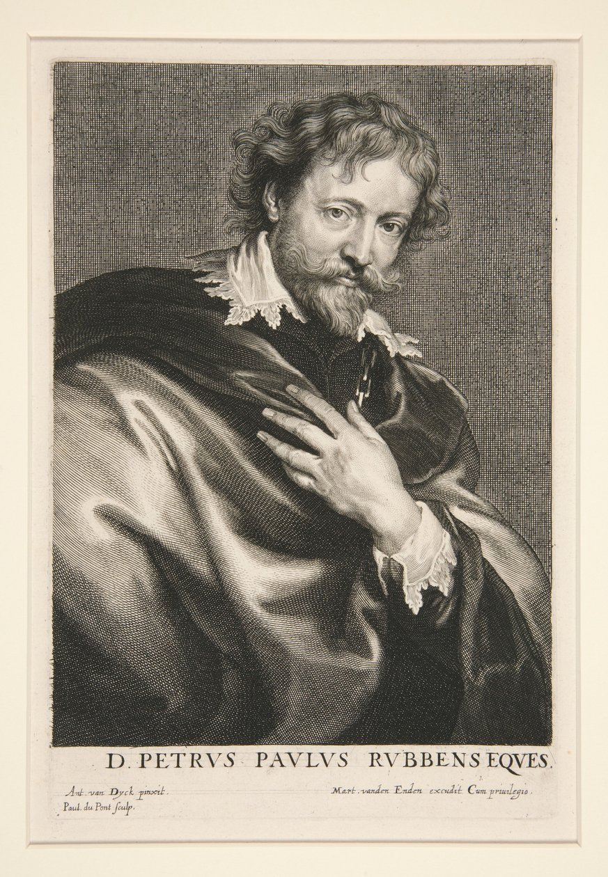 Peter Paul Rubens (1577–1640) autorstwa Paulus Pontius
