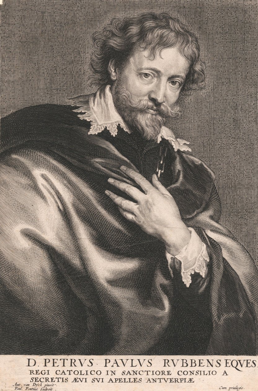Petrus Paulus Rubbens autorstwa Paulus Pontius