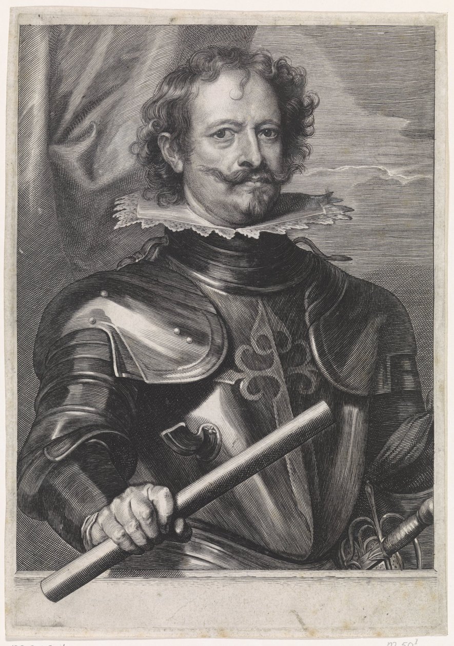 Portret Diego Felipeza de Guzmána, markiza z Leganés autorstwa Paulus Pontius